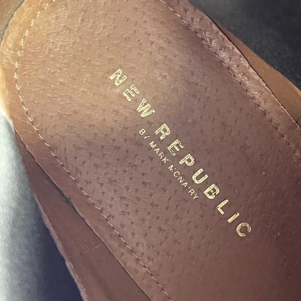 New‎ Republic Mark McNairy Sonoma Gray Suede Chelsea Boots Crepe Sole Men's 8.5